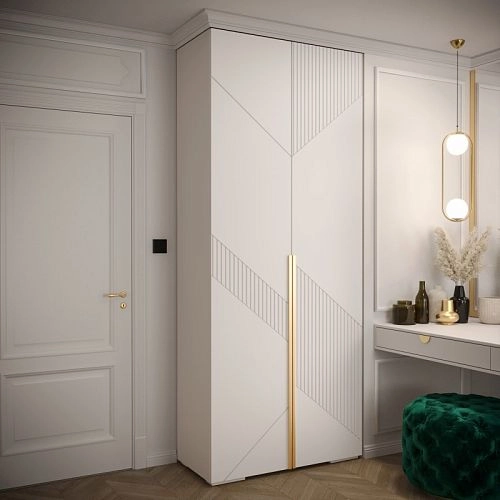 Шкаф распашной Нейс-1 Белый - фото 1