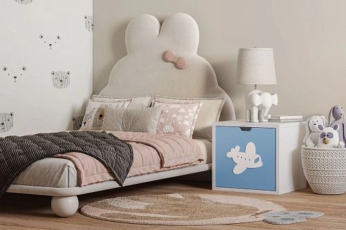 Стеллаж KIDS 15 Пастельно-Синий - фото 1