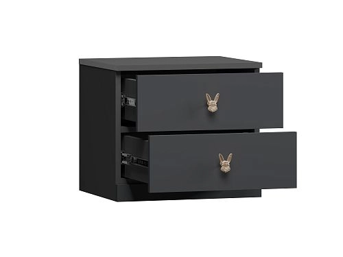 Тумба прикроватная Банни-3 Черный Агат - фото 5