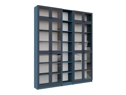 Шкаф для книг Билли Стольмин 32 Деним супер софт - фото 3