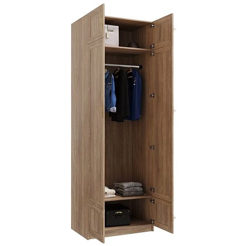 Шкаф распашной Карлос-026 Дуб Сонома - фото 4