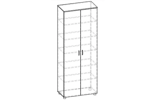 Шкаф распашной Ритм ШР.016.800-01 - фото 2