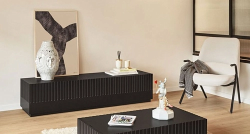 ТВ тумба Дори Черный - фото 1