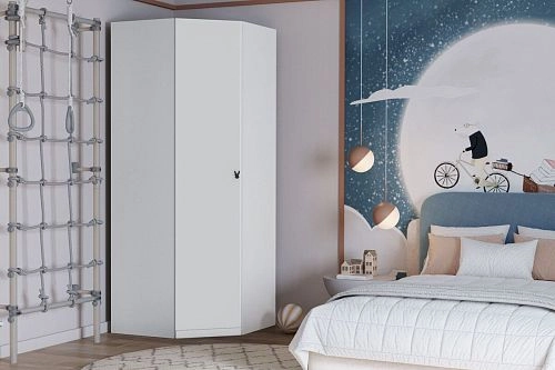 Шкаф угловой Скарабей Белый - фото 6