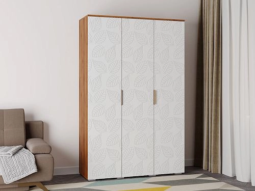 Шкаф распашной Асти-3 Белый - фото 1