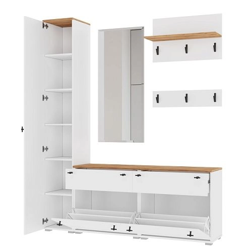 Прихожая Квели 15 Белый - фото 4