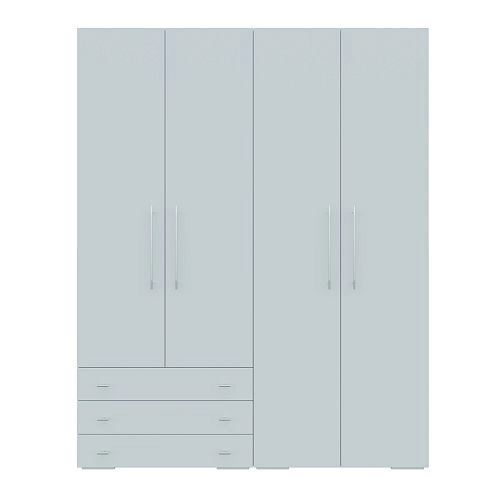 Шкаф распашной Калифорния-Стиль-8 Сумеречный Голубой - фото 3