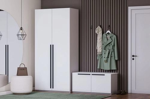 Прихожая Лорена Пакс-8 Белый - фото 1