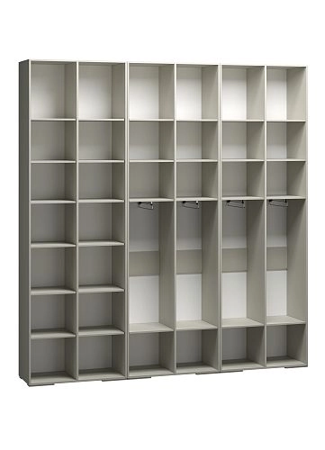 Шкаф распашной Брей-3.1 с антресолью Кашемир - фото 4