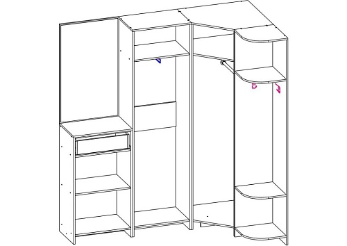 Прихожая Арт-2 - фото 2