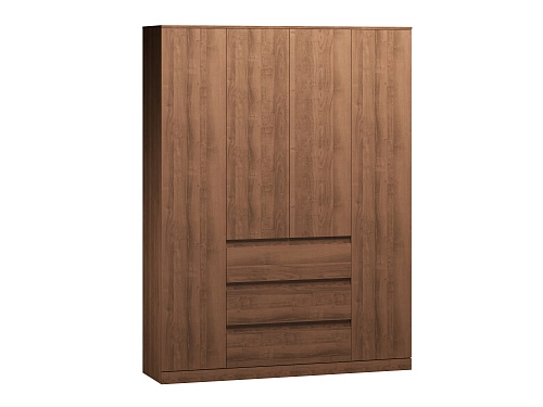 Шкаф распашной Стефани Мальм-4 Орех Экко - фото 2