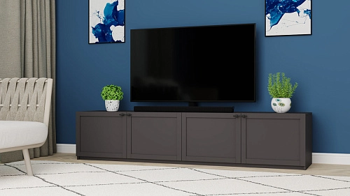 ТВ тумба Скаген Графит - фото 1