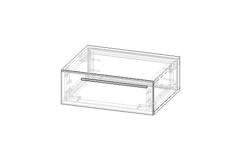 Тумба прикроватная подвесная Лорена Пакс-2 Кашемир - фото 4