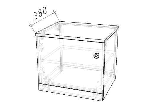 Стенка детская Стрекоза Mini-2 Белый - фото 9