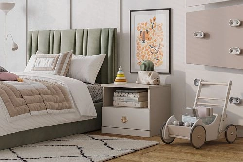 Тумба прикроватная Скарабей-2 Кашемир - фото 1