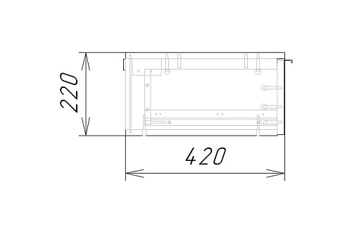 Тумба прикроватная подвесная Салерно 1 Белый - фото 6