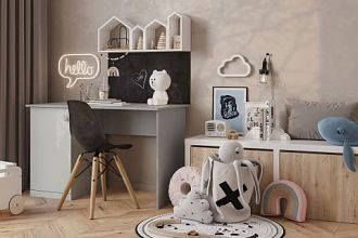 Банни-3 Светло-Серый