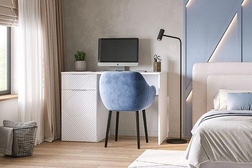 Стол письменный Салерно 4 NEW Белый - фото 1