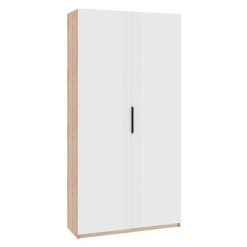 Шкаф распашной Астрис-3 Белый - фото 2