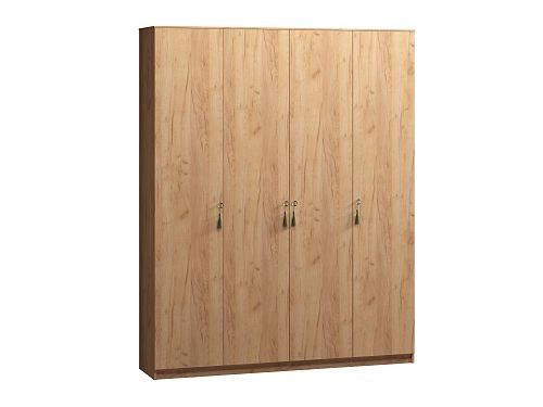 Шкаф распашной Монтана-4 Дуб Крафт Золотой - фото 3