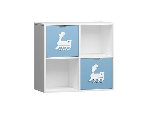 Стеллаж KIDS 6 Пастельно-Синий - фото 2