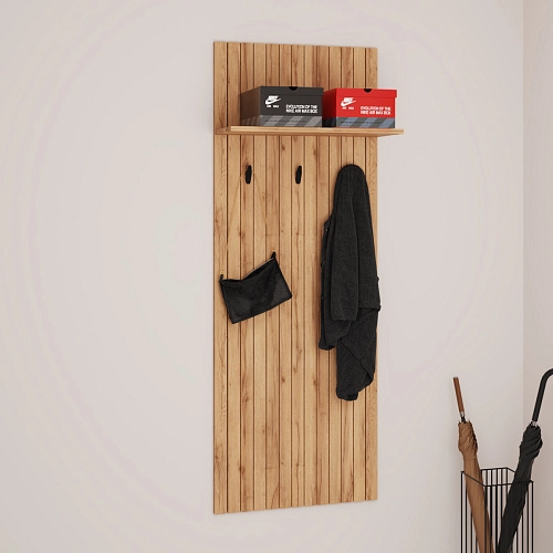 Вешалка Астрис-1 Дуб Золотистый - фото 1