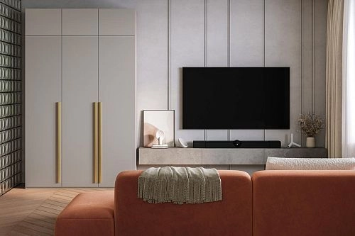 Шкаф распашной Лорена Хит-3 с антресолью Кашемир - фото 1