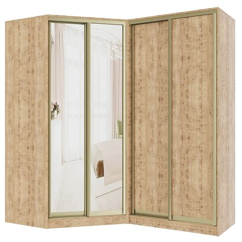 Шкаф угловой Ромео-3 Дуб Бунратти - фото 3