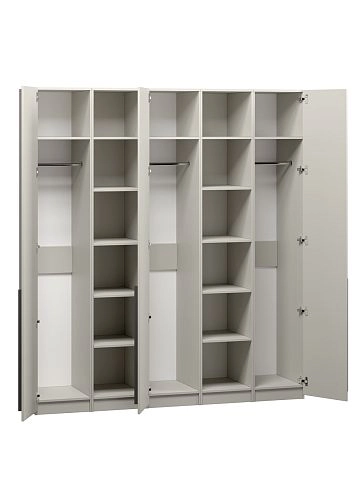 Шкаф распашной Хейсон-14 Кашемир Черный - фото 4