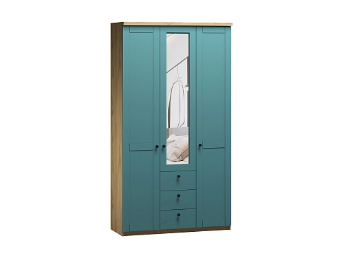 Шкаф распашной София РАХ-15 МДФ Аквамарин - фото 2