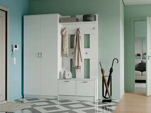 Прихожая Ольга-6 Белый - фото 1