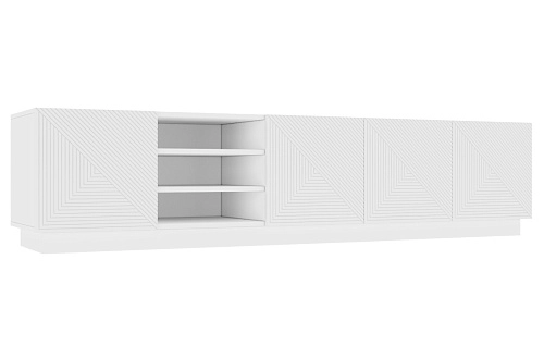 ТВ тумба Алиса 4 Белый - фото 2