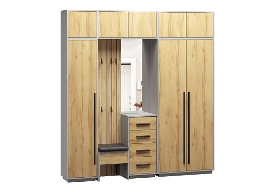 Прихожая Неаполь-4 Кашемир - фото 2