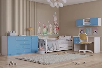 детская Банни-9 Пастельно-Синий