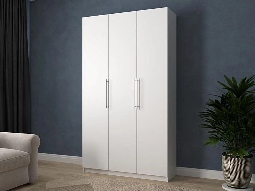 Шкаф распашной Калифорния-3 Белый - фото 1