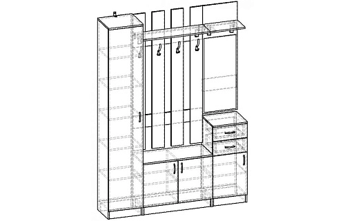 Прихожая Горизонт-6М - фото 2