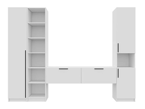 Стенка Лорена Пакс ТВ-стенка 8 Белый - фото 3