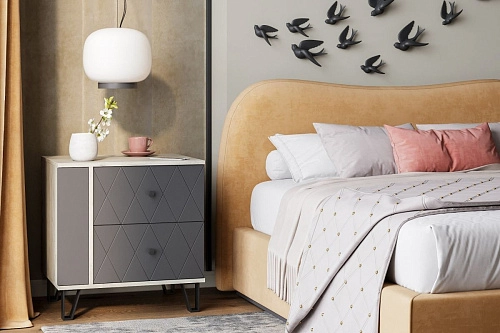 Тумба прикроватная Колорадо-4 МДФ - фото 1