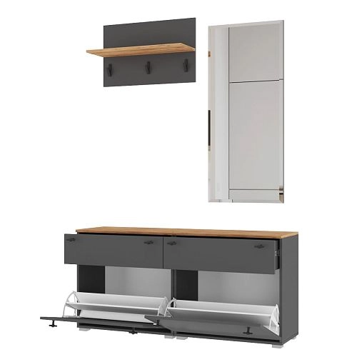 Прихожая Квели 13 Графит - фото 4