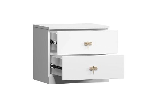 Тумба прикроватная Стрекоза-3 Белый - фото 4