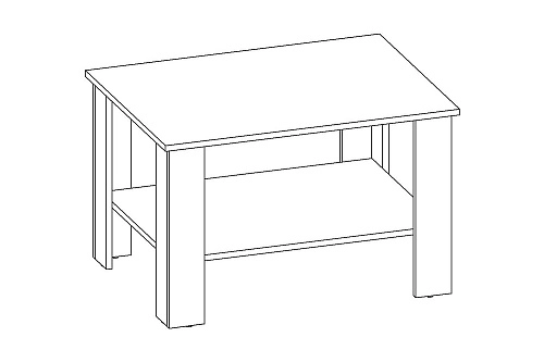 Журнальный стол Джокер-1 СЖ.001.900-00 - фото 2