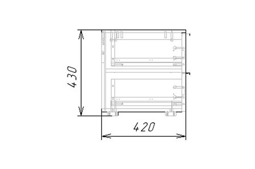 ТВ тумба Тоди-1 Графит - фото 6