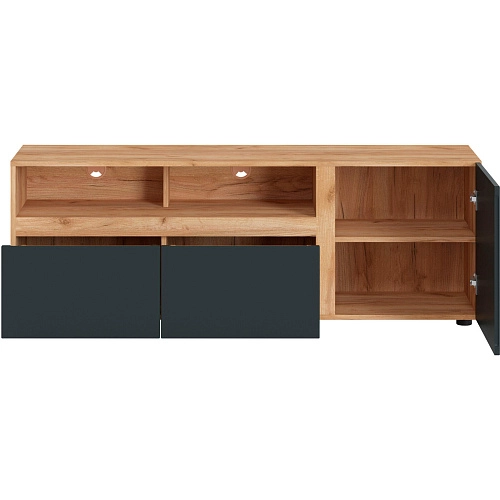 ТВ тумба Моронго-2 Черный - фото 3