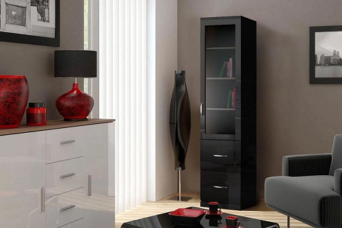 Книжный шкаф Моне 1.4 МДФ - фото 1