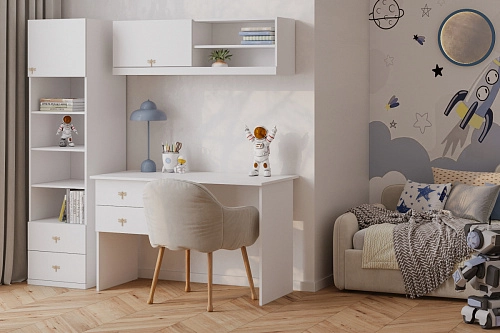 Стенка детская Стрекоза-6 Белый - фото 1