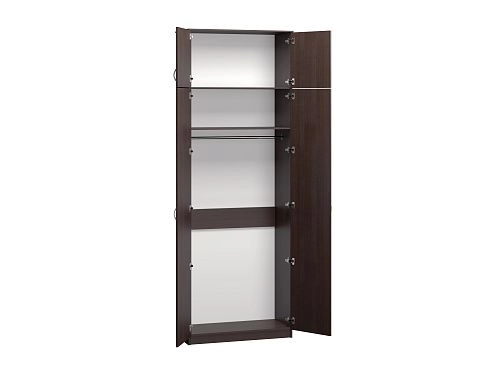 Шкаф распашной Лайт-2 с антресолью Венге - фото 3