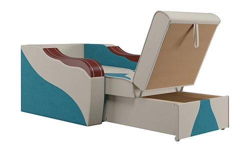Кресло-кровать Вестерн Nap 1-Galaxy Azur - фото 5