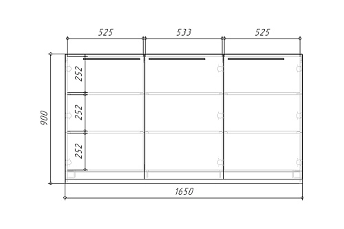 Тумба Лорена Пакс-2 Дуб Табачный - фото 5