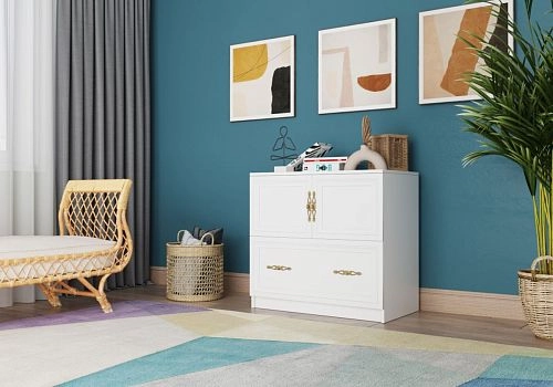 Комод Карлос-025 Белый - фото 4