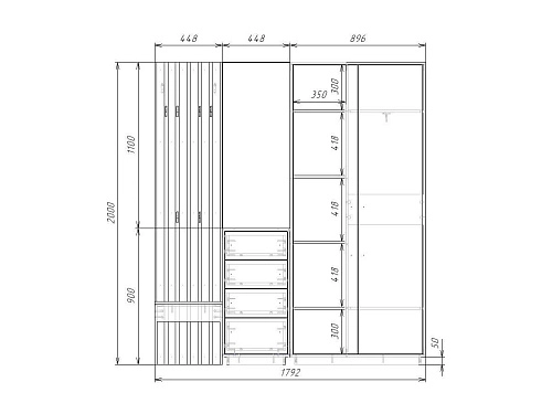 Прихожая Неаполь-2 - фото 4